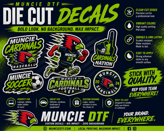 Sticker Maker - Die Cut Vinyl Decals Minimum Qty 10